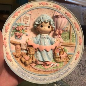 Precious Moments decorative plate